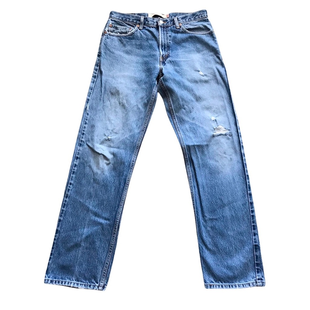 1990s LEVIS Red Tab 505 Vintage Denim // Size 34